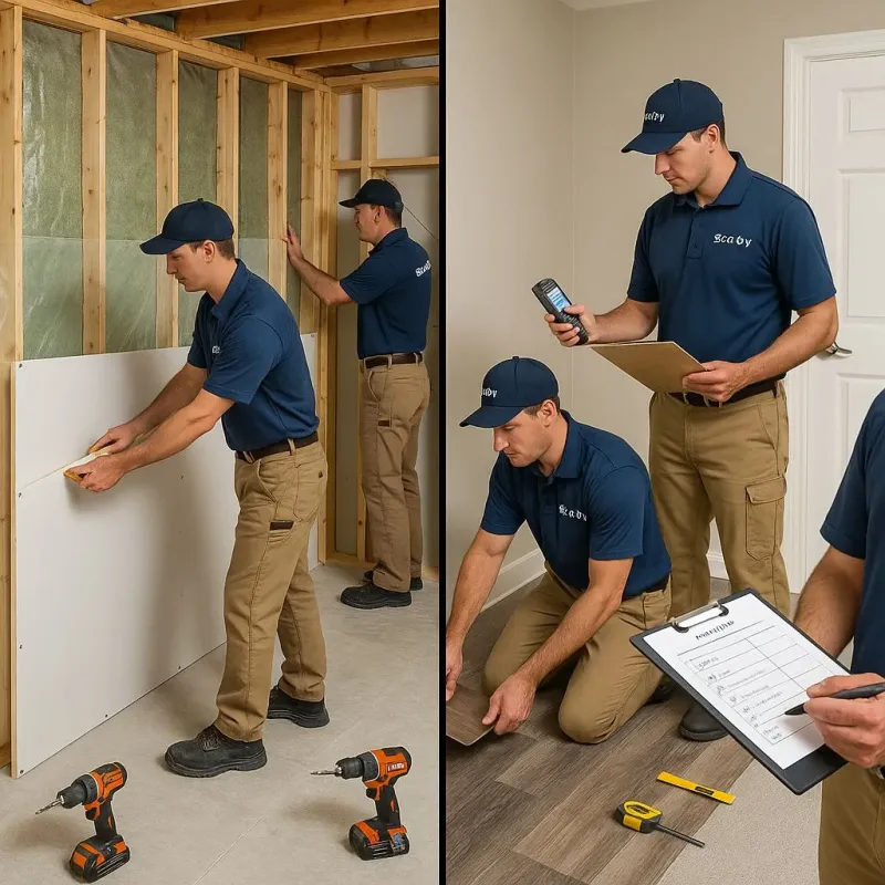 Repairs and Reconstruction process in Howell, MI